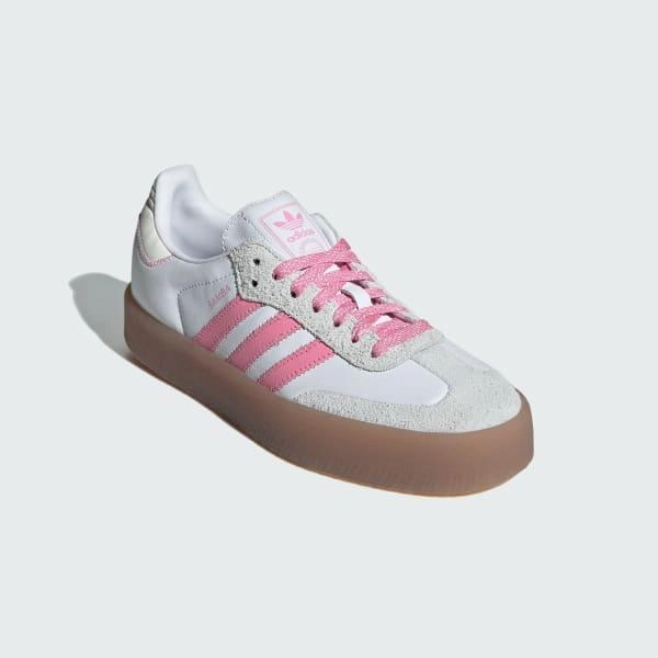 Adidas Teenage Shoes Adidas Women's Sambae Shoes - Cloud White / Bliss Pink / Off White