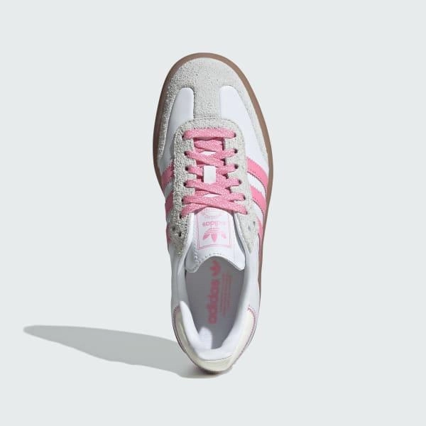 Adidas Indoor Hockey Shoes Adidas Women's Sambae Shoes - Cloud White / Bliss Pink / Off White