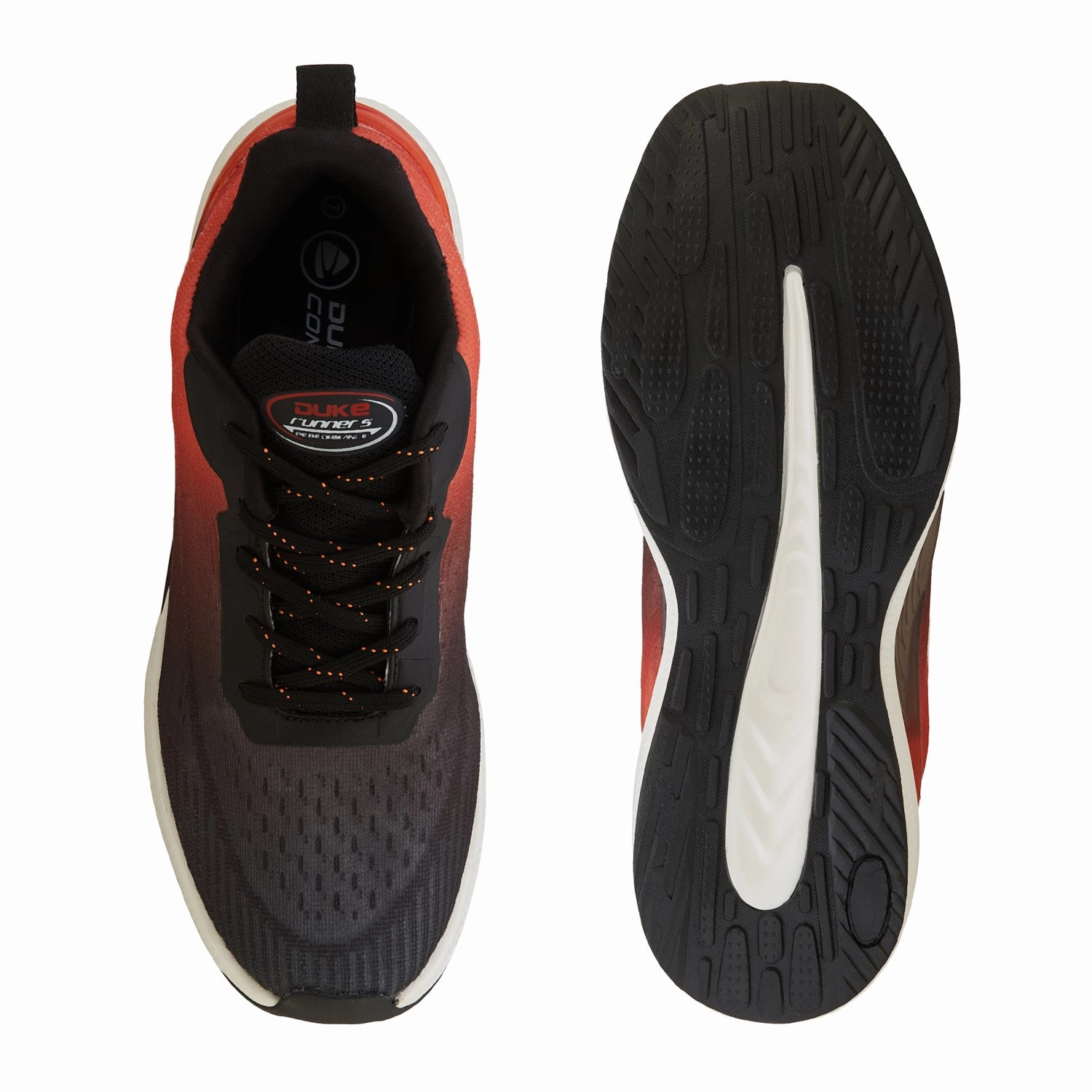 Nyc Running Shoe Stores Gait Analysis Duke Men Colourblocked Mesh Running Shoes (FWOL2071)