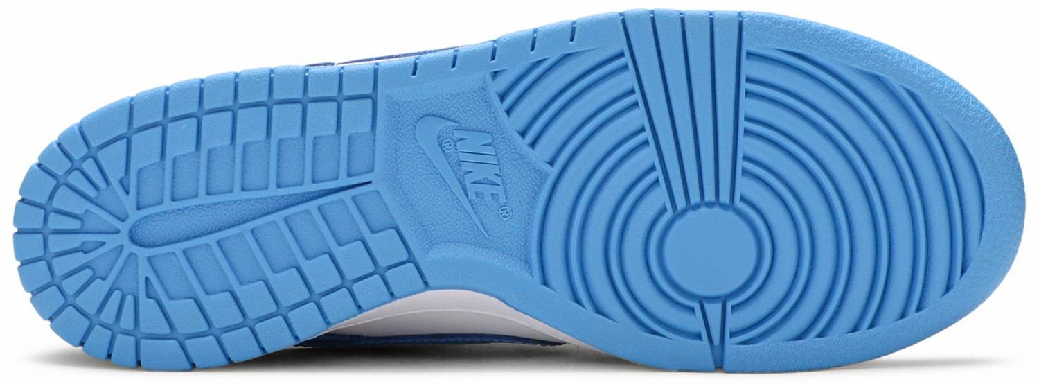 Dunk Low GS 'University Blue / UNC' Asics Tennis Shoes Apc