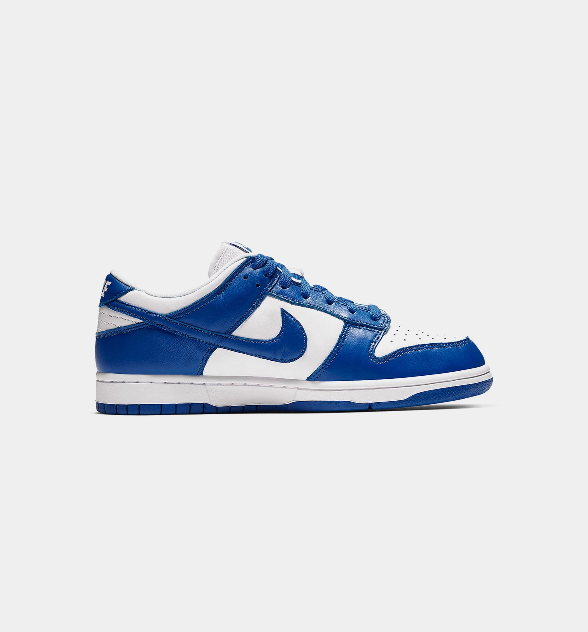 Dunk Low Kentucky Mens Lifestyle Shoe - White/Blue Limit One Per Customer Best Everyday Asics Shoes