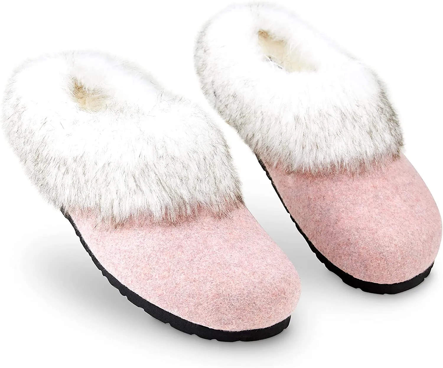 North Face Outdoor Slippers Dunlop Ladies Slippers, Fluffy Slippers Women Faux Fur, House Shoes Indoor Outdoor
