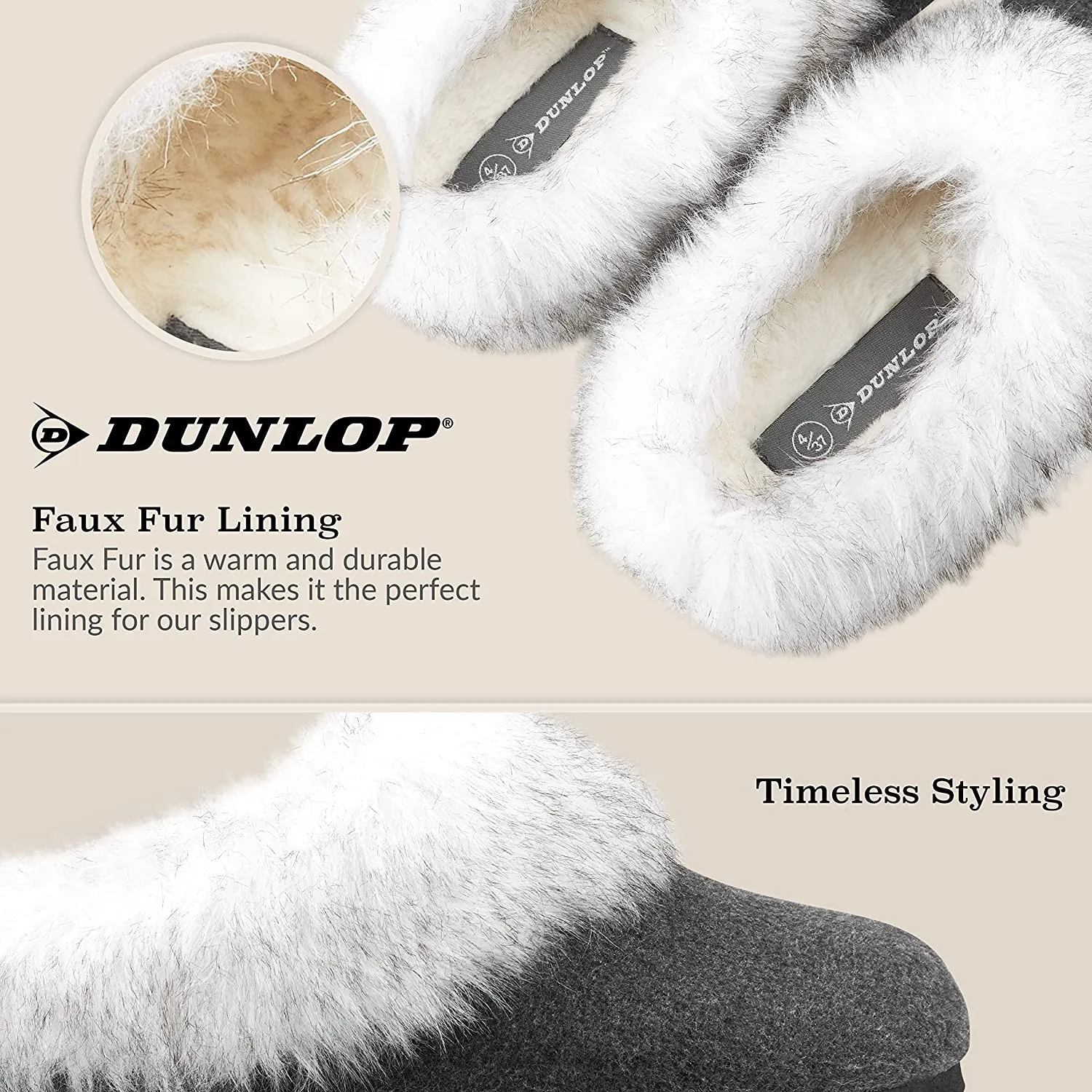 Different Types Of Slippers Dunlop Ladies Slippers, Fluffy Slippers Women Faux Fur, House Shoes Indoor Outdoor