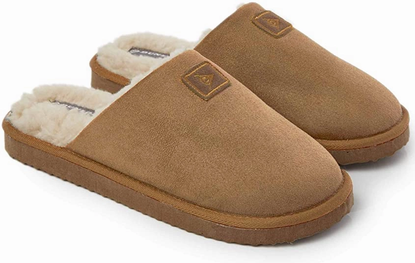 Dunlop Comfy Memory Foam Slippers with Rubber Sole Anti Slip for Men Glass Slippers Movie