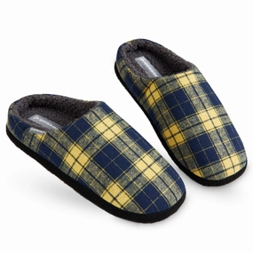 Slippers Zermatt Dunlop Mens,Comfy Memory Foam Slippers,Warm Faux Sheepskin Anti Slip House Shoes