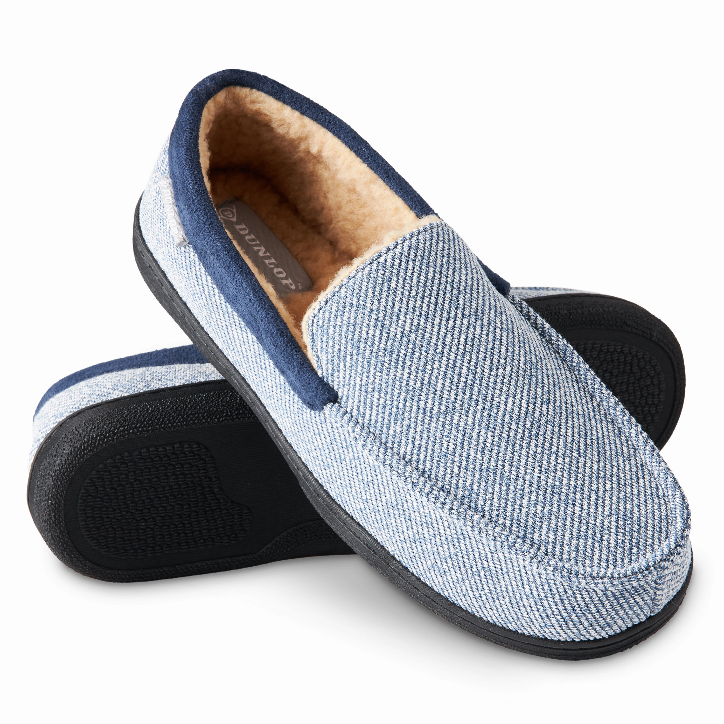 Princess Ariel Slippers Dunlop Moccasins Slippers for Men With Rubber Sole