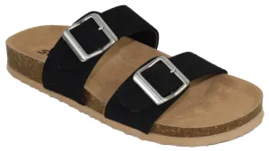 DUNYA-S Black Soda Bicycle Riding Sandals