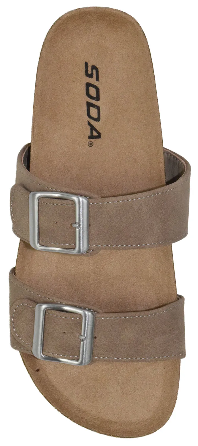 DUNYA-S Taupe Soda Astral Sandals