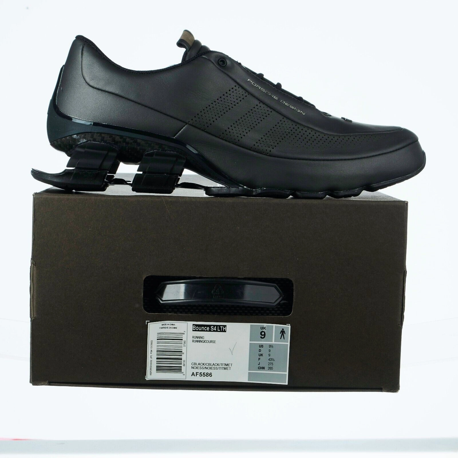 Porsche Design Sport S4 Mens Adidas Bounce Shoes AF5586 size 9.5 Brand New Adidas Kaptir Flow Shoes Sneaker