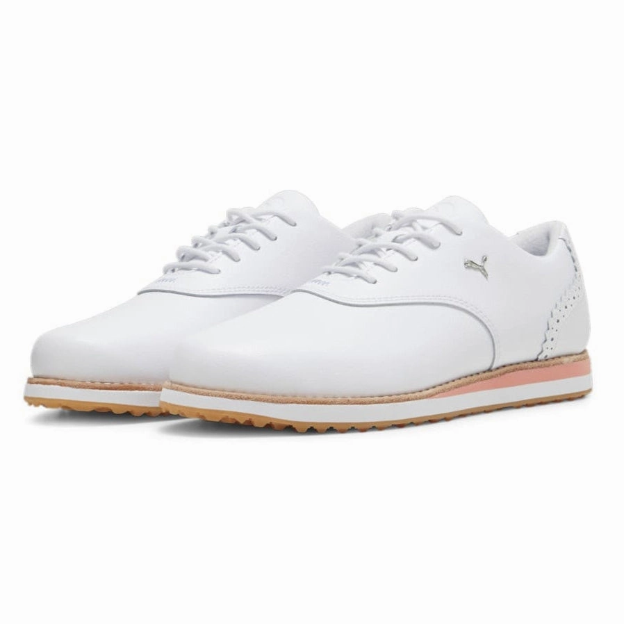 Puma Mirage Sport Tonal Casual Shoes Puma Women's AVANT Spikeless Golf Shoes - Puma White