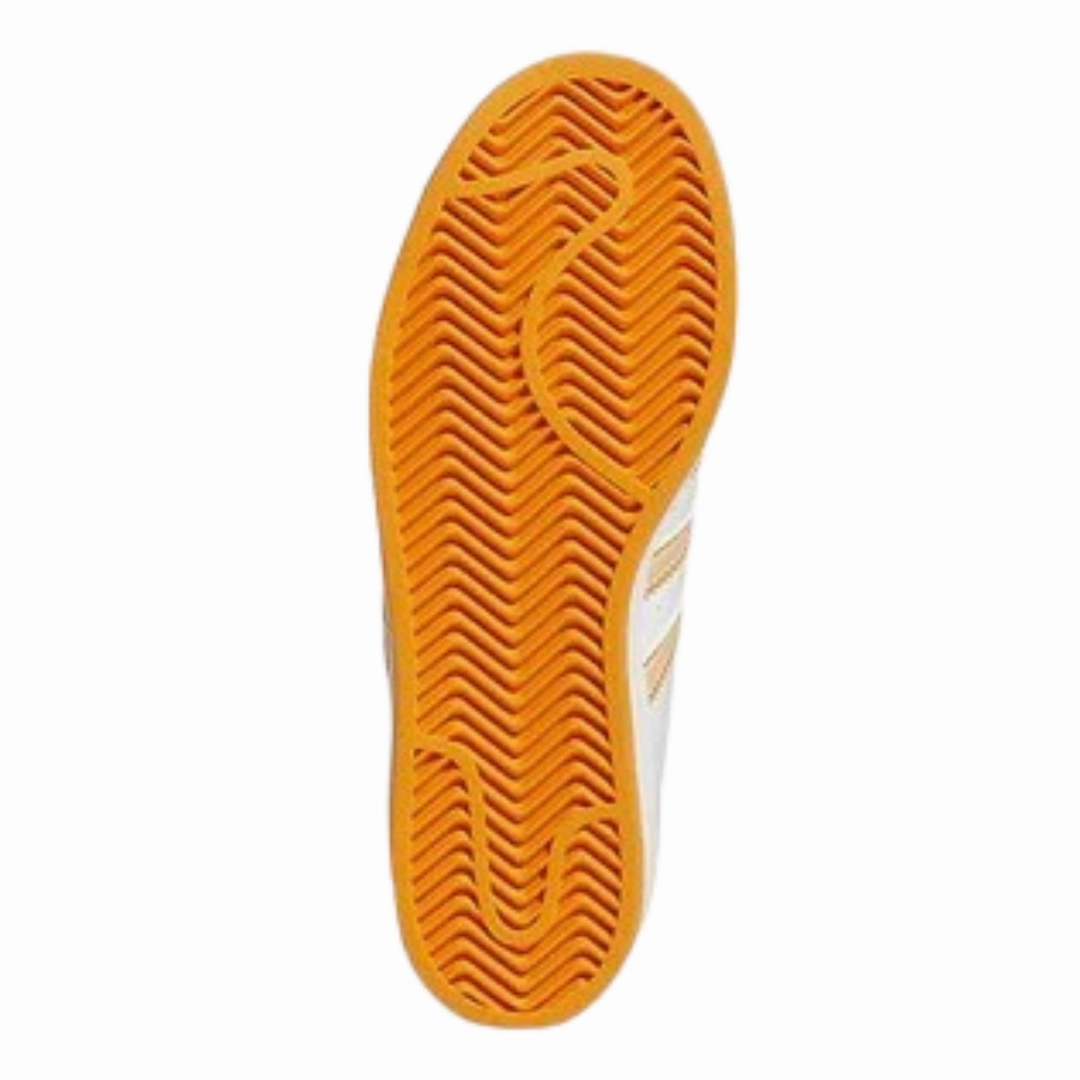 Adidas - Kid's Superstar J 'White Orange Rush' - Cloud White / Orange Rush / Acid Orange Adidas Velosamba Cycling Shoes