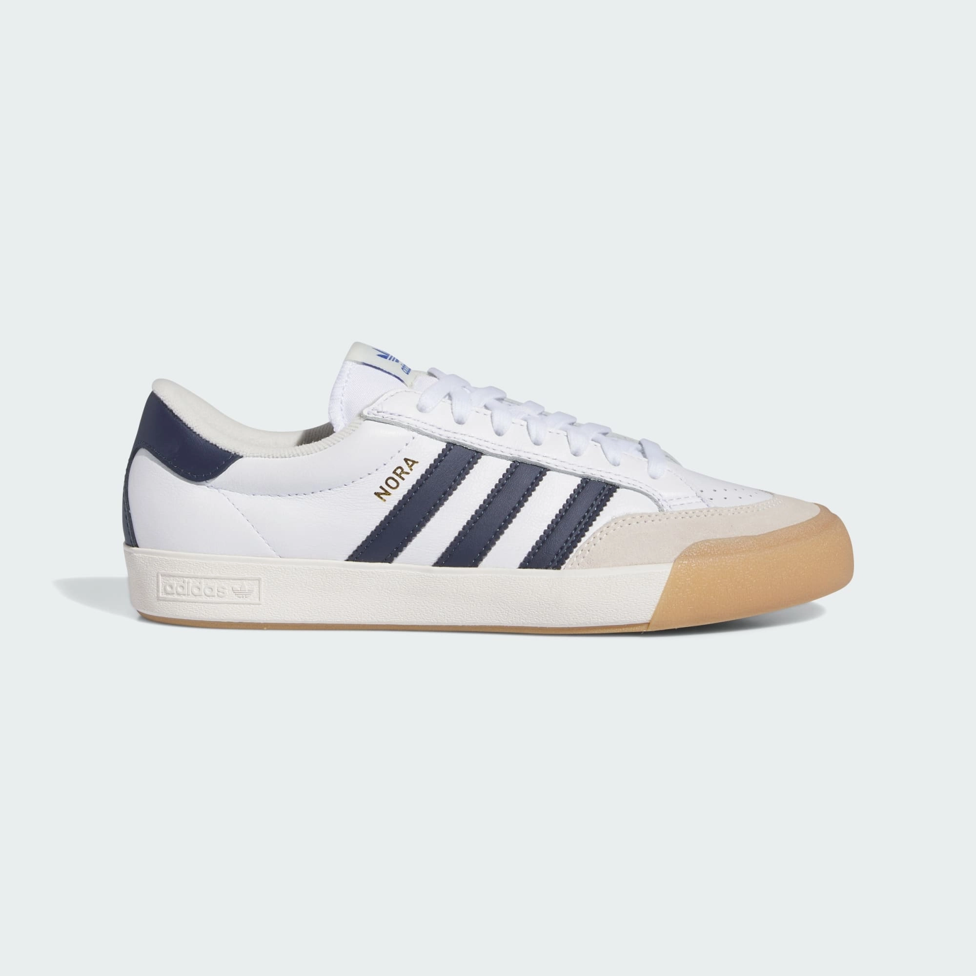 Adidas - Nora ~ White/Navy Adidas Shoes Recycled Ocean Plastic