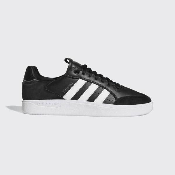 Adidas Tyshawn Low Core Black - Cloud White - Gold Metallic Shoes Adidas Tubular