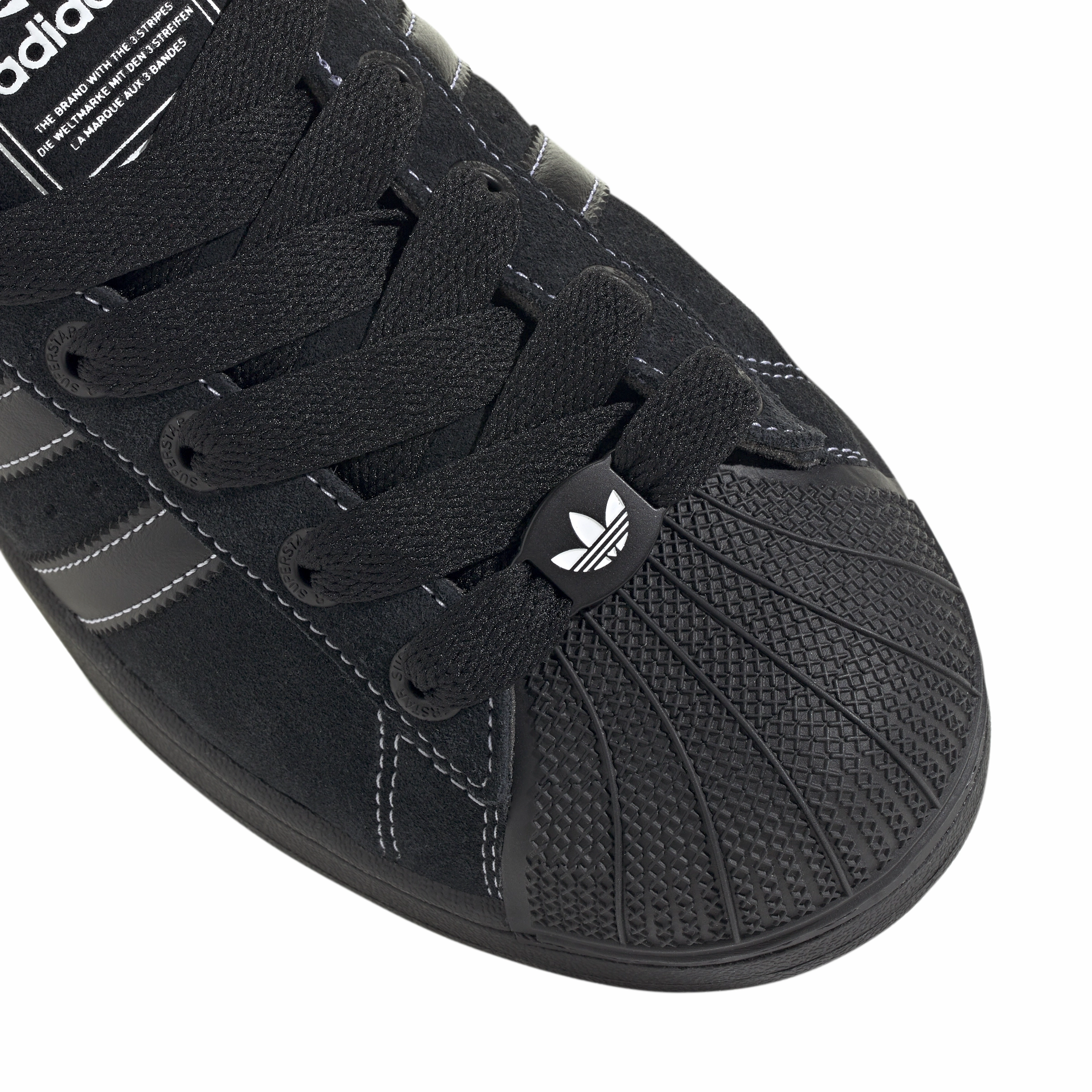 Adidas Superstar II Black/Black/White JH5470 Adidas Stadium Shoes