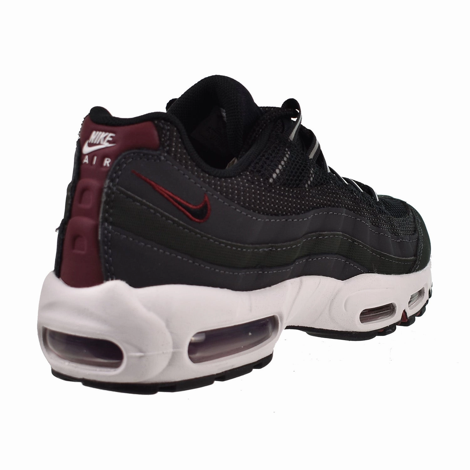 Asics Shoes Authentication Nike Air Max 95 Men's Shoes Anthracite-Team Red