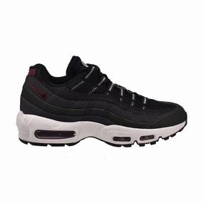 Nike Air Max 95 Men's Shoes Anthracite-Team Red Best Asics Shoes For Hiit