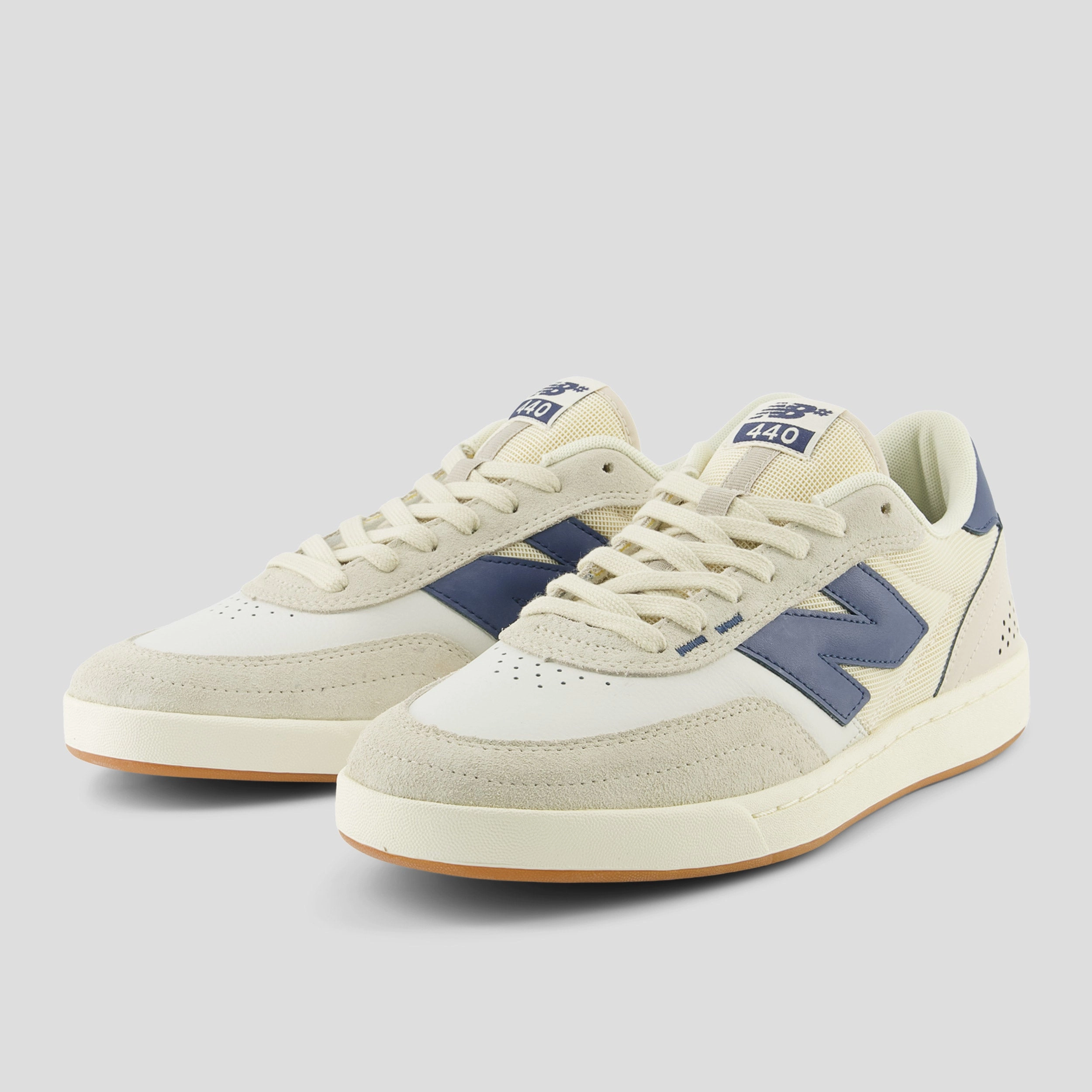 New Balance 440 V2 Skate Shoes Sea Salt / Indigo New Balance Preschool