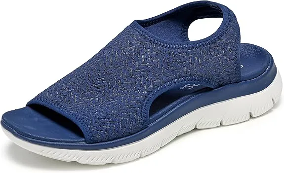 Teva Platform Flip Flops Skechers Women's Summits-Outta Here Sport Sandal