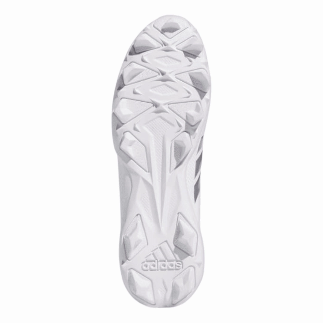 Adidas Memory Foam Tennis Shoes Adidas - Men's Adizero Impact.2 Molded 'White Silver Metallic' - Cloud White / Silver Metallic / Cloud White