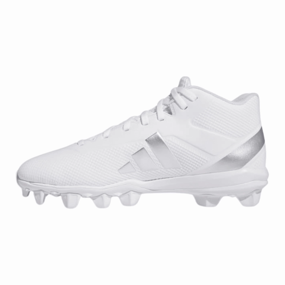 Adidas Shoes Unisex Adidas - Men's Adizero Impact.2 Molded 'White Silver Metallic' - Cloud White / Silver Metallic / Cloud White