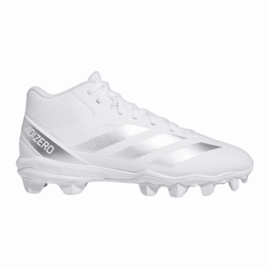 Adidas - Men's Adizero Impact.2 Molded 'White Silver Metallic' - Cloud White / Silver Metallic / Cloud White Fear Of God Shoes Adidas