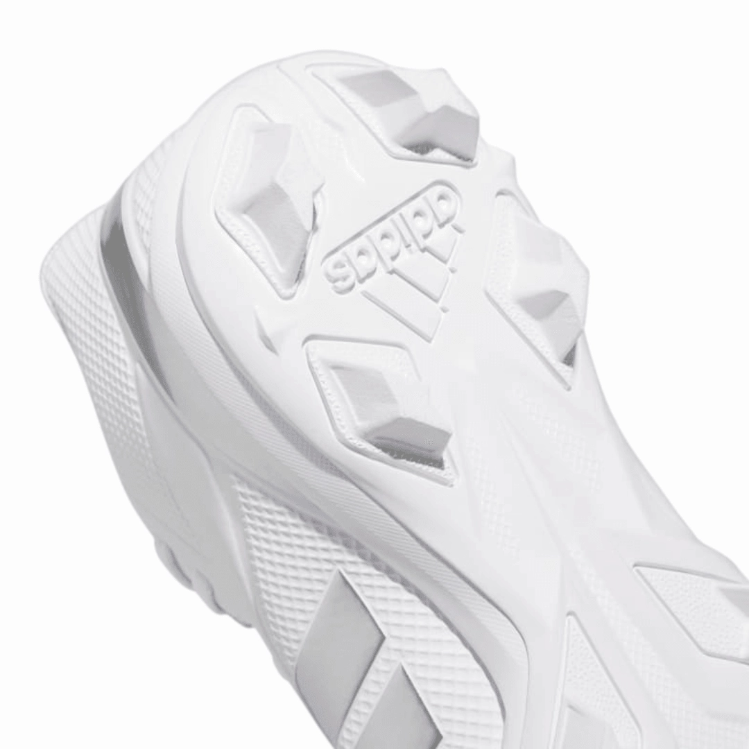 Adidas Kaptir X Running Shoe Adidas - Men's Adizero Impact.2 Molded 'White Silver Metallic' - Cloud White / Silver Metallic / Cloud White