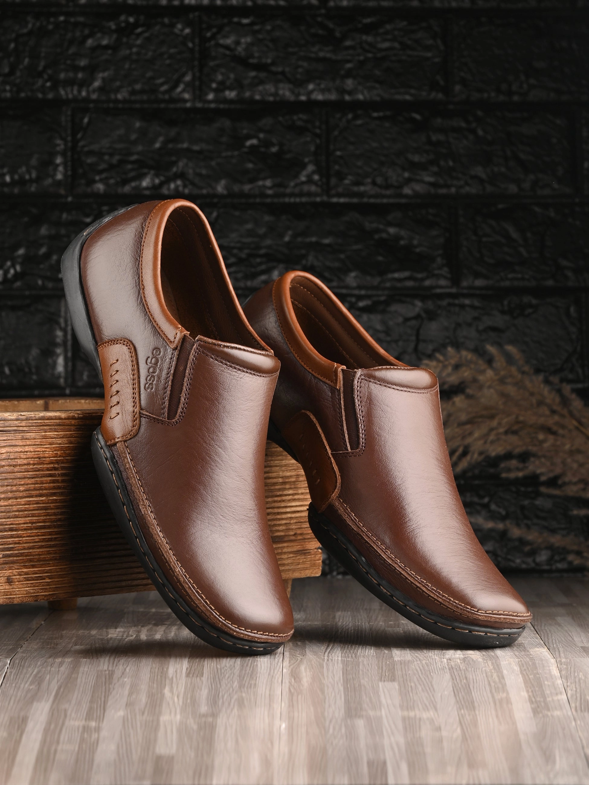 Egoss Casual Shoes For Men - Shoes for men Leather Casual Casual Dress Shoes Jeans