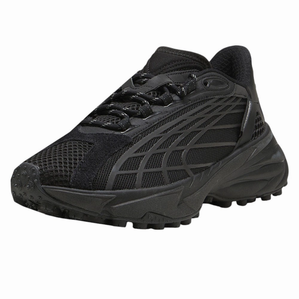 Asics Reflex Wrestling Shoes Puma Men's Shoes Spirex Carbon Athletic Training Black