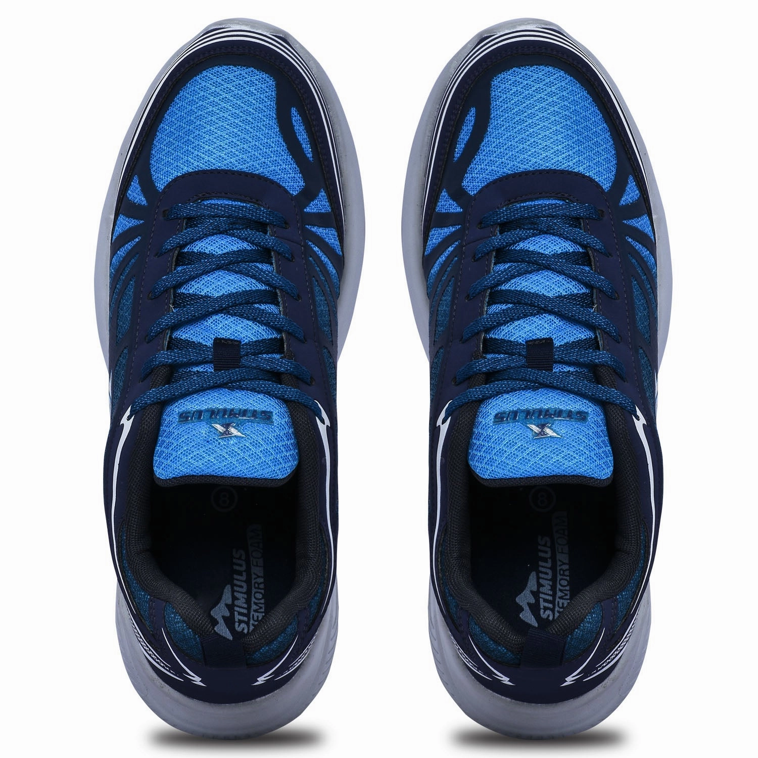 Paragon K1214G Men Casual Shoes | Stylish Walking Outdoor Shoes for Everyday Wear | Smart & Trendy Design  | Comfortable Cushioned Soles Blue Most Comfortable Casual Work Shoes