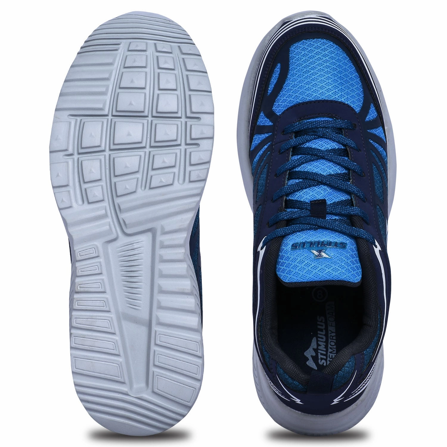 Gore Tex Shoes Casual Paragon K1214G Men Casual Shoes | Stylish Walking Outdoor Shoes for Everyday Wear | Smart & Trendy Design  | Comfortable Cushioned Soles Blue