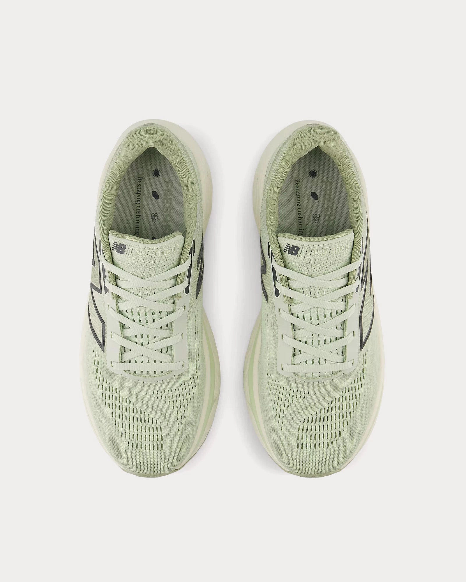 New Balance Green Gold Fresh Foam X 1080v14 Natural Mint / Magnet / Olivine Running Shoes