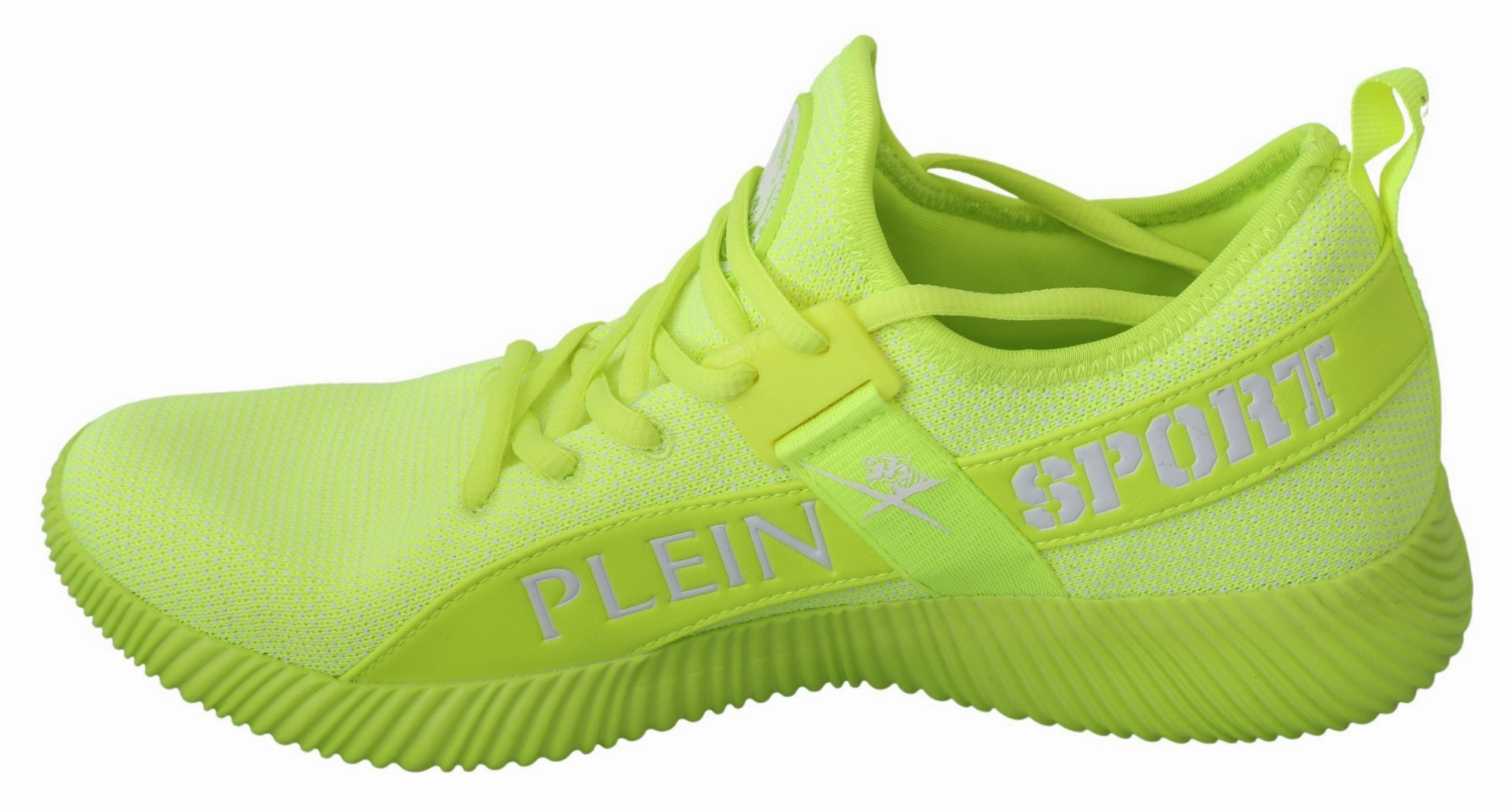 Philipp Plein Stylish Light Green Casual Sneakers Easy Spirit Sandals