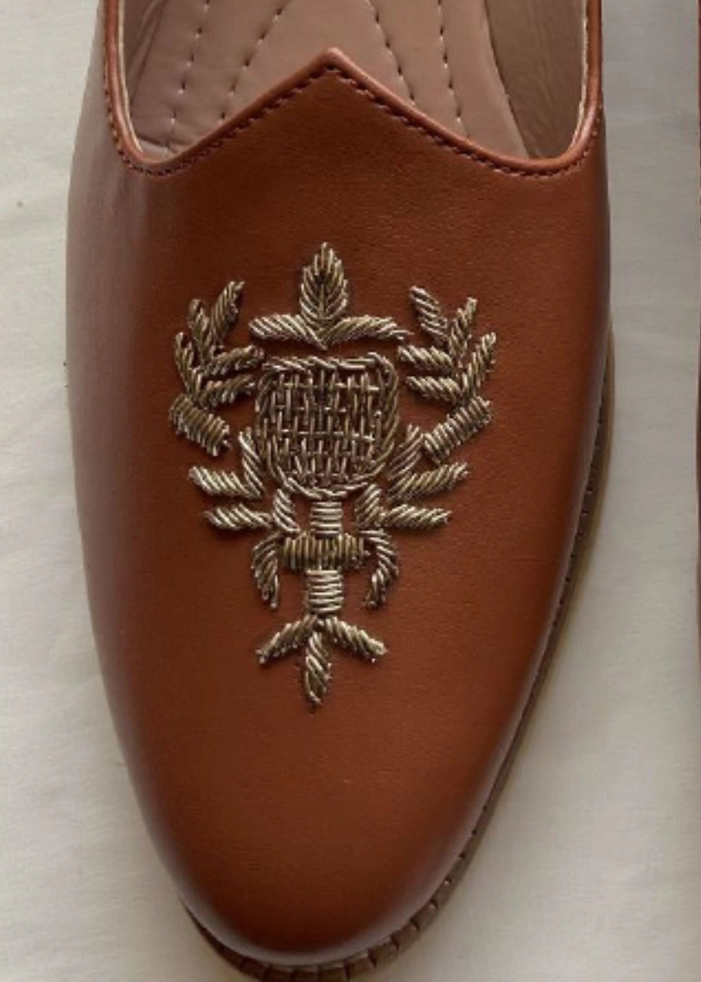 KORA TAN LEATHER SHOES FOR MEN Best Slip On Loafers