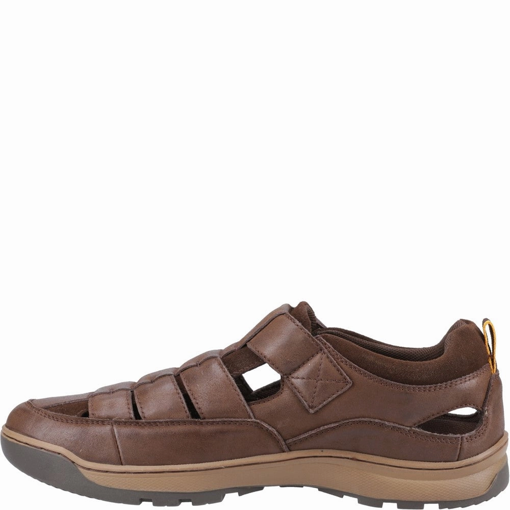 Tribute Sandals Brown Rucker Fisherman Sandals