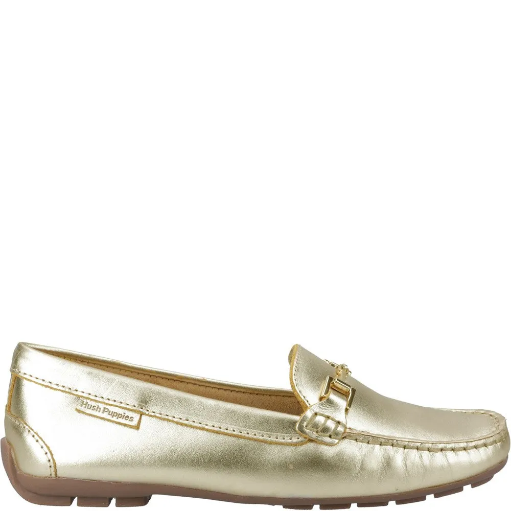 Best Penny Loafers Gold Eleanor Loafers