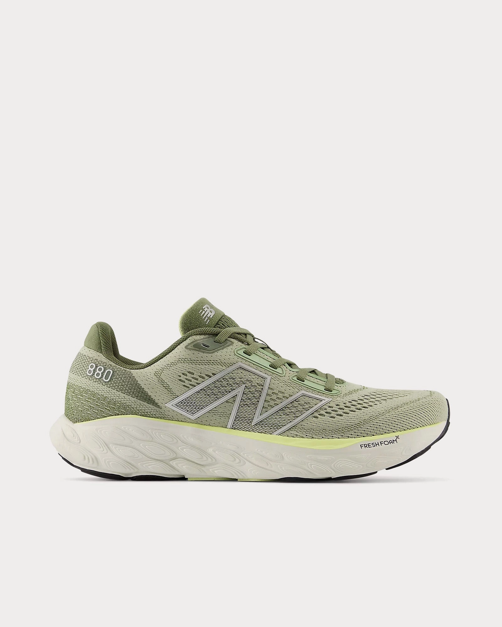 New Balance Blancos Fresh Foam X 1080v14 Olivine / Silver Metallic / Limelight Running Shoes