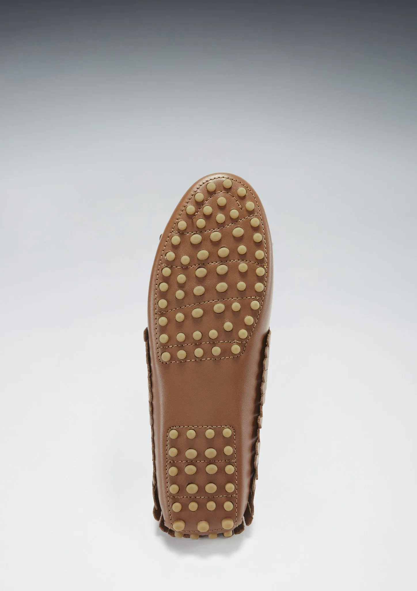 Loafers 1970s Women's Fringed Driving Loafers, light tan leather