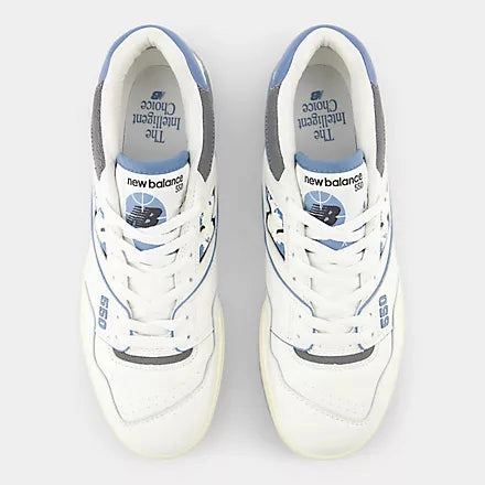 New Balance 550 Sea salt with heron blue and angora Men's New Balance Shoes Sale