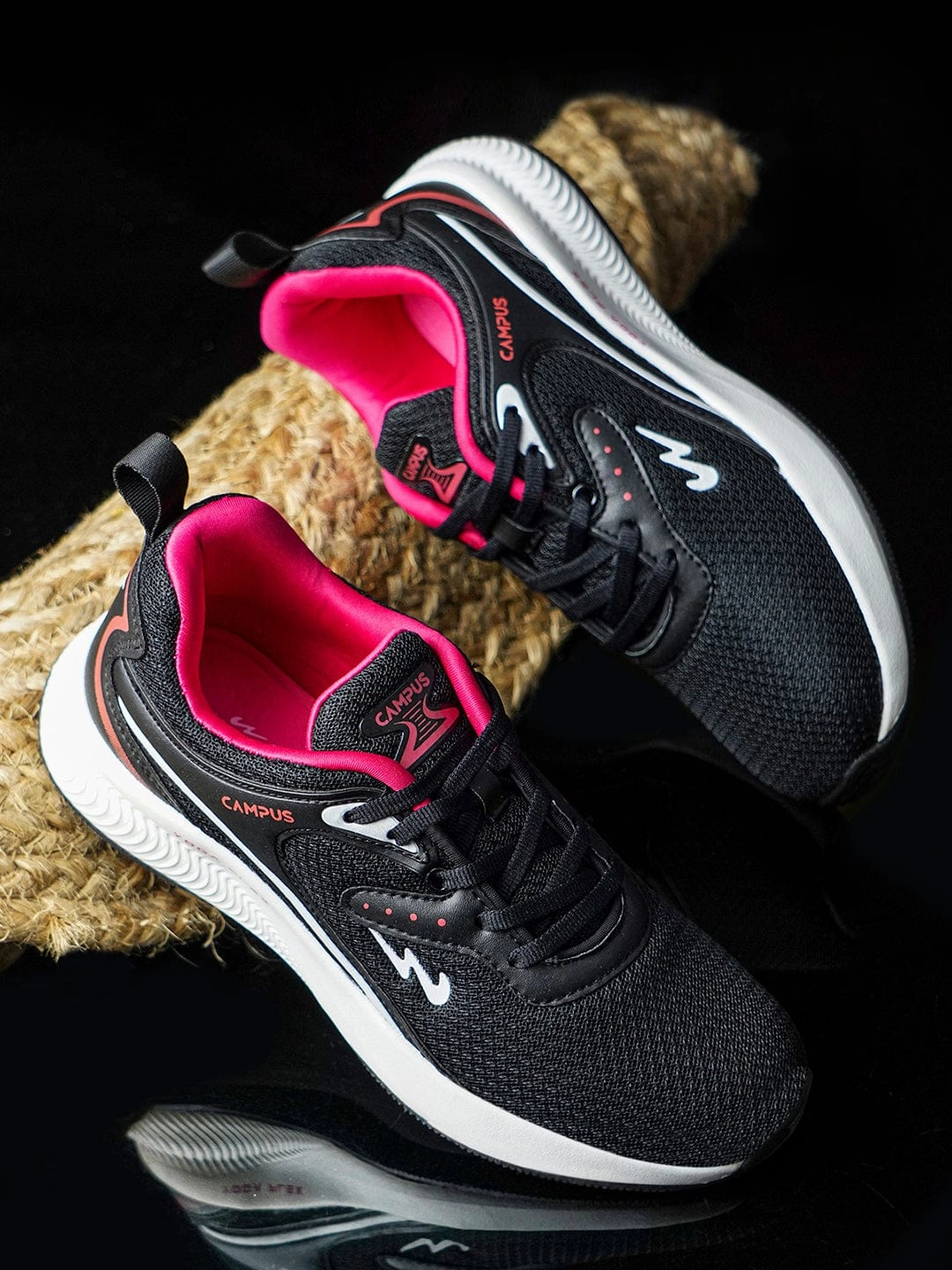 Running Training Shoes Difference CAMP-CLANCY Black Women's Running Shoes