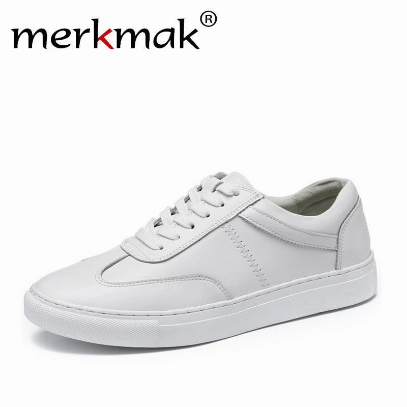 Gold Flat Bridesmaid Shoes Merkmak Luxury Brand Super Fashion Men White Shoes Casual Leisure Street Style Shoes for Man Simple Classic Male Footwear