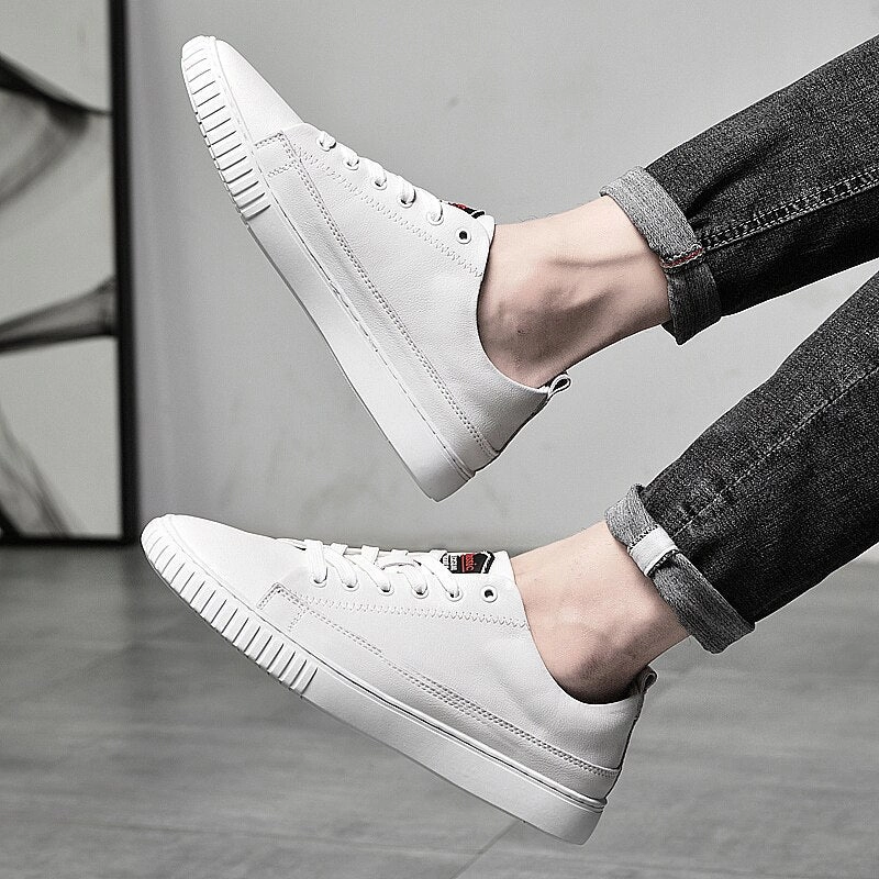 Shoes Flat binfenxie Men Oxford Shoes lace up High Quality Genuine Leather Mens Shoes outdoor Fashion Breathable Men Casual Shoes men Flat Work Shoes