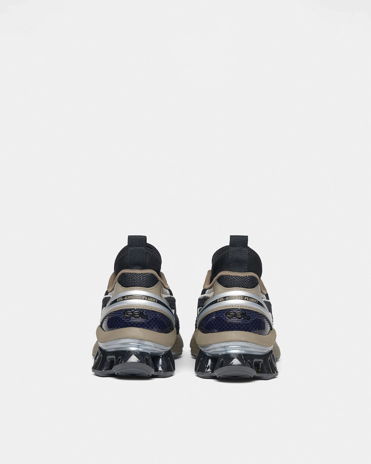 Nanushka x ASICS GEL-KINETIC FLUENT Sneaker - Grey Mesh Asics Gel Ds Trainer 22 Running Shoe