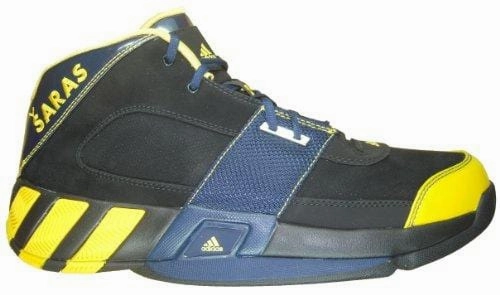 Indiana Pacers #3 Sarunas Jasikevicius Player Personalized Adidas Basketball Shoes Adidas Falcon Shoes