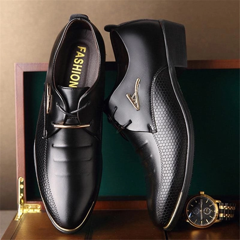 Classic Patent Leather Oxford Men Dress Shoes Sperry Casual Shoes