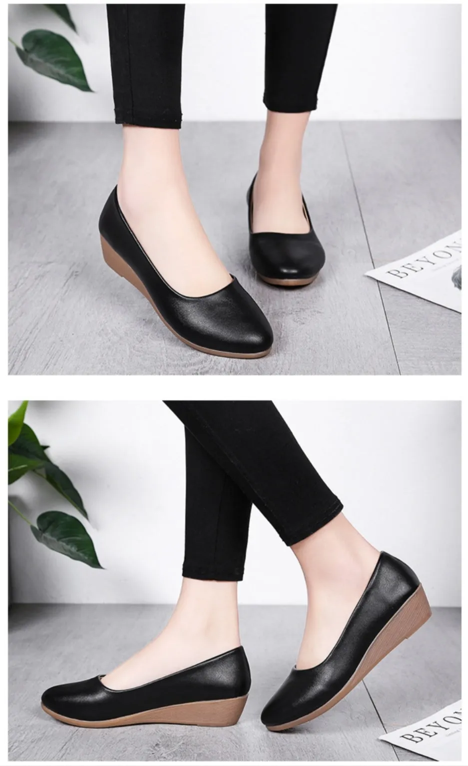 Women's Flat Round Toe Casual Slip On Loafers Shoes - F217 Vintage Penny Loafers