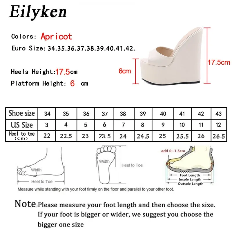 Slippers With Spikes Eilyken Peep Toe Wedges