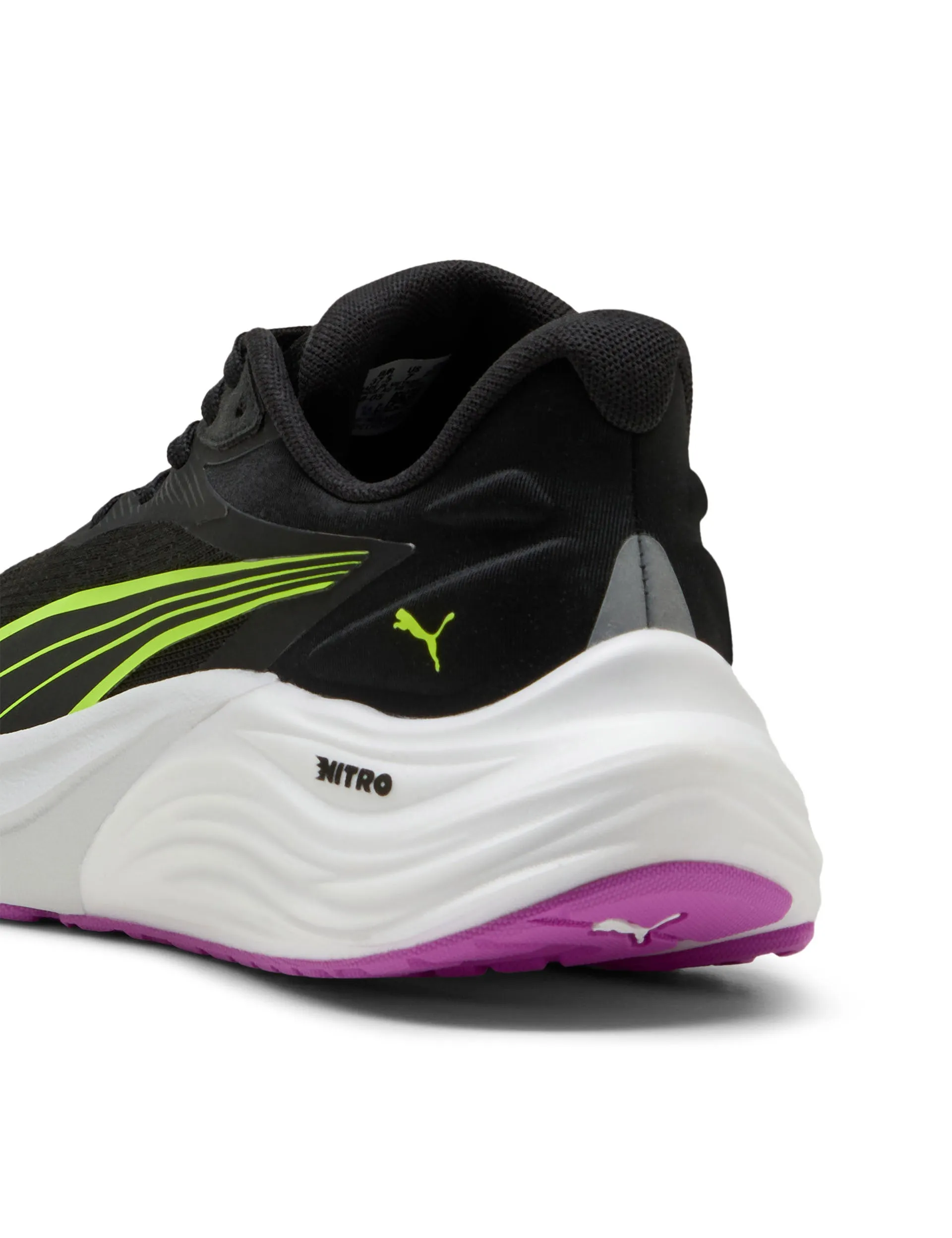 Electrify NITRO 4 Running Shoes - Black/Yellow Alert Sports Shoes Running