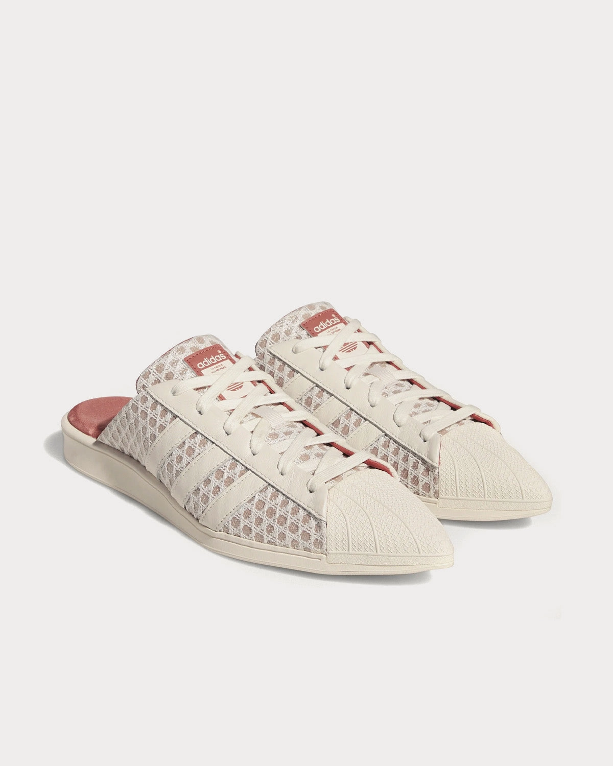 Adidas Titan Shoes Superstar Mule Off White / Silver Metallic / Magic Earth Slip On Sneakers