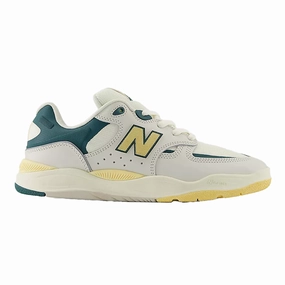 Chocolate New Balances New Balance NM 1010 Shoes - White / New Spruce
