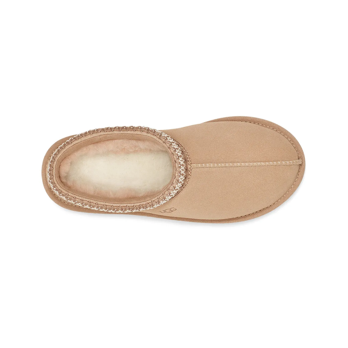 UGG Tasman Womens White Platform Slides